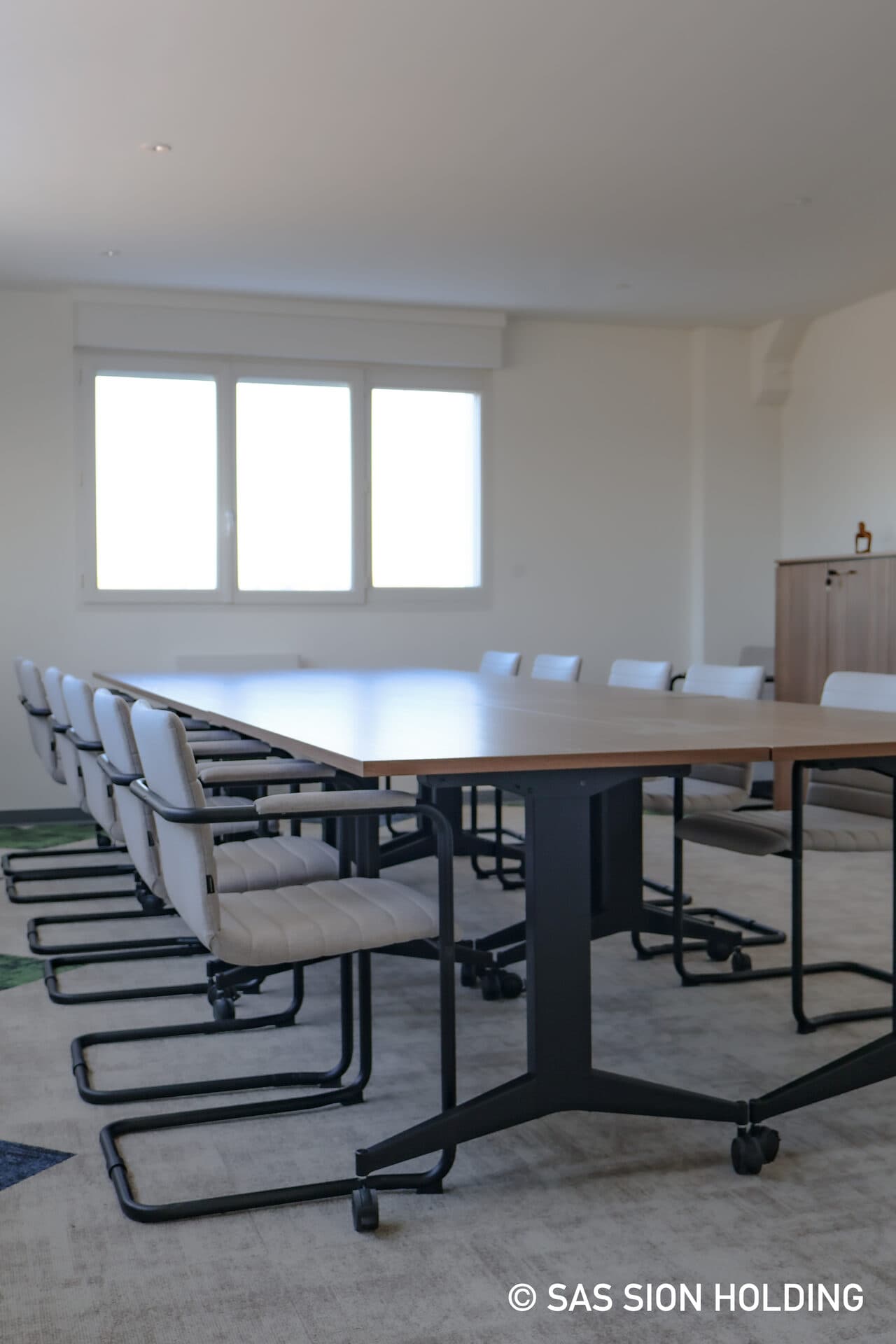 Salle de réunion Isoburo à Coulommiers, accessible depuis Boissy-le-Châtel